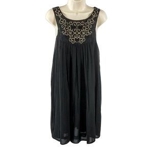 Nicole black cocktail dress